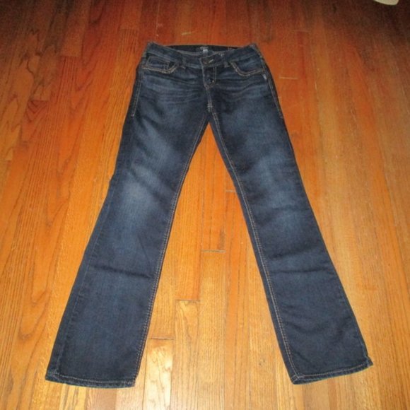 SILVER JEANS Suki Mid Slim Boot Women Sz 27x32 - Picture 8 of 8